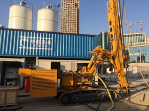 ▲以色列 機具試樁